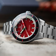 Dominatore Del Mare Scilla Automatic Merlot Red - Watches.com - DD - 8027 - 33