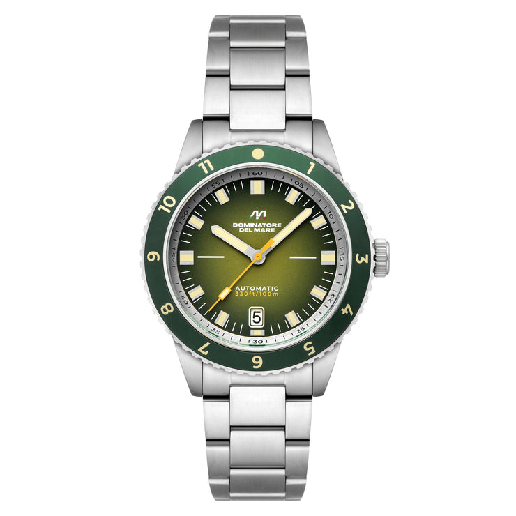 Dominatore Del Mare Tropea Automatic Jade Green - Watches.com - DD - 8026 - 33