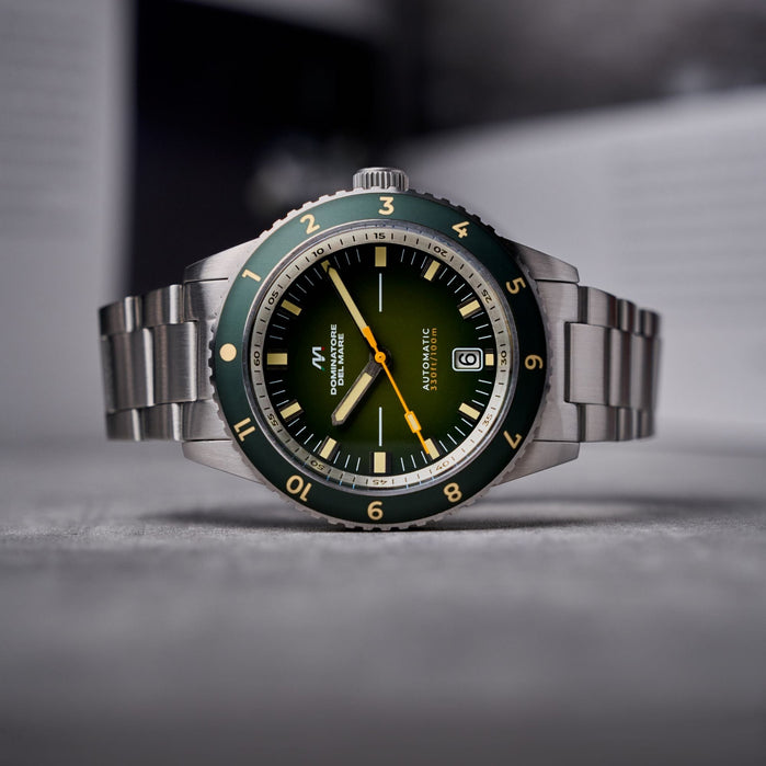 Dominatore Del Mare Tropea Automatic Jade Green angled shot picture