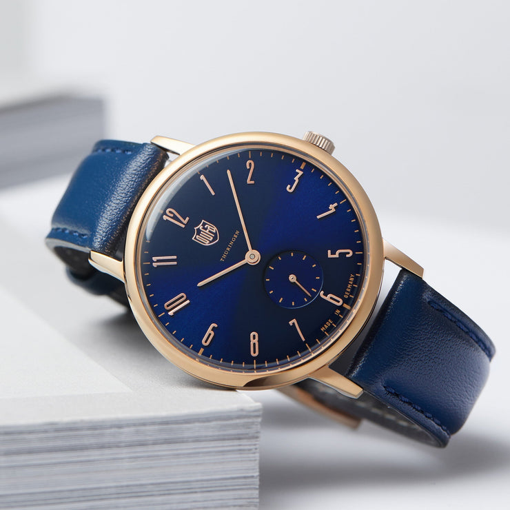 Dufa Gropius Rose Blue - Watches.com - DF - 9001 - 0F