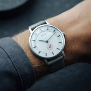 Dufa X Kroyer Saetter Lassen Muted Grey - Watches.com - DF - 9031 - 02