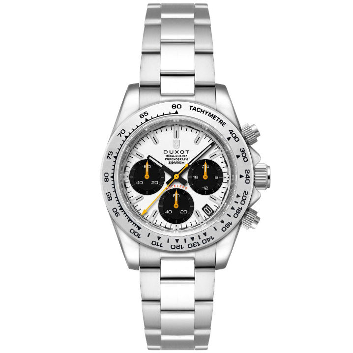 Duxot Accelero Chronograph Star White - Watches.com - DX - 2065 - AA