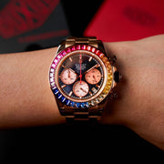 Duxot Accelero Rainbow Chronograph Pearl Rose - Watches.com - DX - 2064 - 33