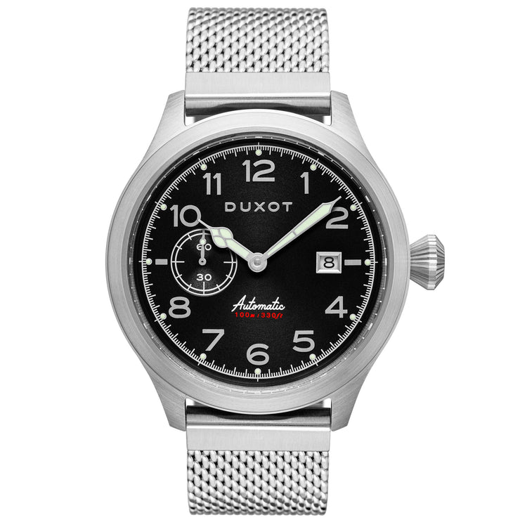 Duxot Altius Automatic Black Silver - Watches.com - DX - 2021 - 11