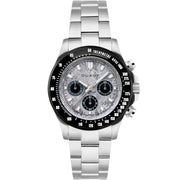 Duxot Atlantica Cubic Zirconium Chronograph Panda Gray Limited Edition - Watches.com - DX - 2048 - GG