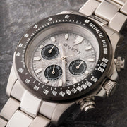 Duxot Atlantica Cubic Zirconium Chronograph Panda Gray Limited Edition - Watches.com - DX - 2048 - GG