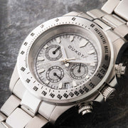 Duxot Atlantica Cubic Zirconium Chronograph Silver Limited Edition - Watches.com - DX - 2048 - II