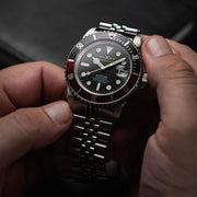 Duxot Atlantica Diver Automatic Jade Black - Watches.com - DX - 2057 - 88