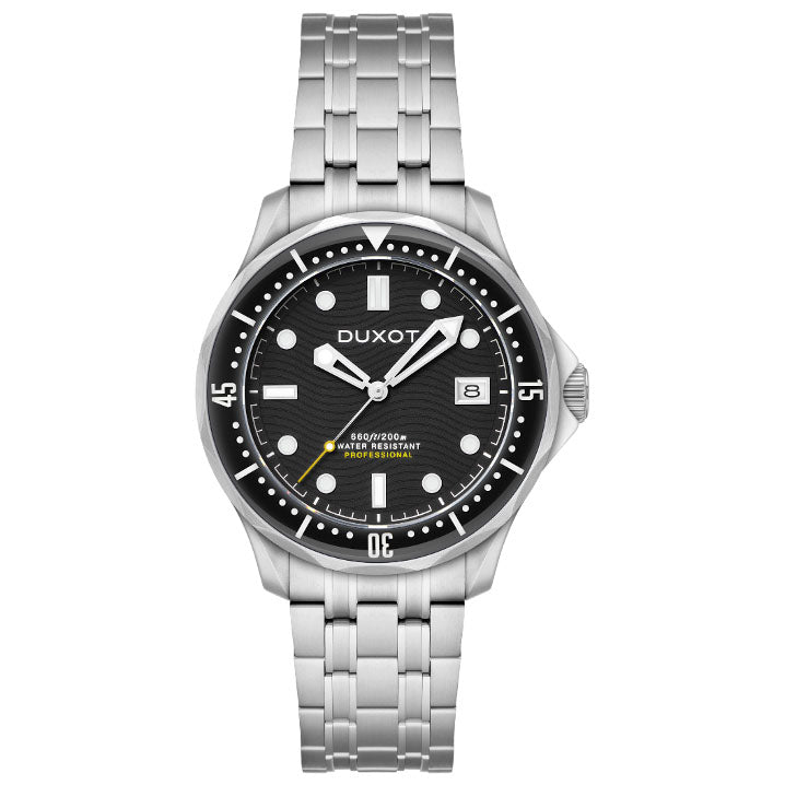 Duxot Henri Diver Automatic Ink Black - Watches.com - DX - 2060 - 11