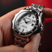 Duxot Henri Diver Automatic Matt Silver - Watches.com - DX - 2060 - 77