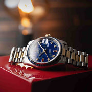 Duxot Serenata Rainbow Diver Automatic Lapis Lazuli Limited Edition - Watches.com - DX - 2058 - 44