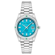 Duxot Serenata Rainbow Diver Automatic Turquoise Limited Edition - Watches.com - DX - 2058 - 11