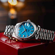 Duxot Serenata Rainbow Diver Automatic Turquoise Limited Edition - Watches.com - DX - 2058 - 11