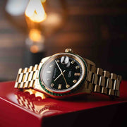 Duxot Serenata Rainbow Diver Automatic Water Glass Gold Limited Edition - Watches.com - DX - 2058 - 99