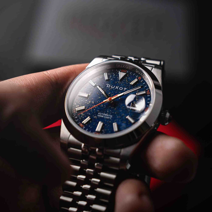 Duxot Vezeto Automatic Lapiz Lazuli Limited Edition - Watches.com - DX - 2061 - 11