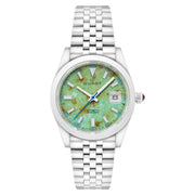 Duxot Vezeto Automatic Lime Green Gemstone Limited Edition - Watches.com - DX - 2061 - 55