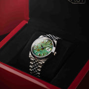 Duxot Vezeto Automatic Lime Green Gemstone Limited Edition - Watches.com - DX - 2061 - 55