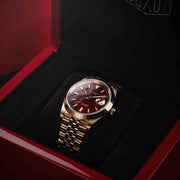 Duxot Vezeto Automatic Red Abalone Limited Edition - Watches.com - DX - 2061 - AA