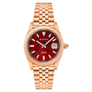 Duxot Vezeto Automatic Red Abalone Limited Edition - Watches.com - DX - 2061 - AA