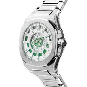 DWISS M3S Swiss Automatic Green SS Limited Edition - Watches.com - M3S - green - bracelet