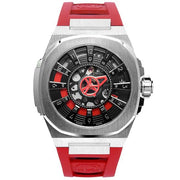 DWISS M3S Swiss Automatic Red Limited Edition - Watches.com - M3S - red - rubber