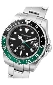 Filippo Loreti Aquadiver GMT Automatic Green - Watches.com - 01094