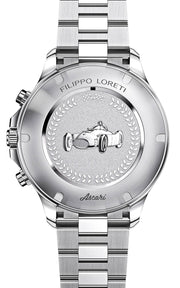 Filippo Loreti Ascari Black Steel Link - Watches.com - 00543