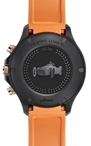 Filippo Loreti Ascari Monza Black Rose Tiger Rubber - Watches.com - 00831