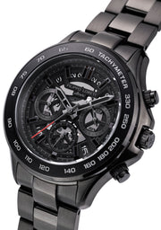 Filippo Loreti Ascari Monza Skeleton All Black - Watches.com - 01068