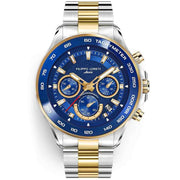 Filippo Loreti Ascari Monza Two Tone Blue Gold Steel - Watches.com - 00830