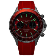 Filippo Loreti Ascari Red Racing Chronograph Limited Edition - Watches.com - 01084