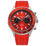 Filippo Loreti Ascari Red Racing Chronograph Limited Edition - Watches.com - 01084