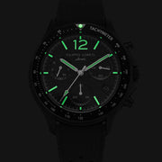 Filippo Loreti Ascari Scuderia Nero Ebano Chronograph Black - Watches.com - 01102