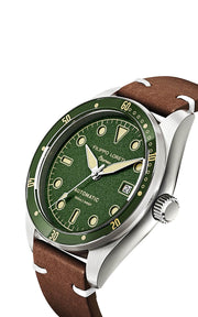 Filippo Loreti Eterno Automatic Green Diver - Watches.com - 00873