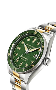 Filippo Loreti Eterno Automatic Two Tone Gold Diver - Watches.com - 01021