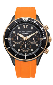 Filippo Loreti Odyssey Rose Gold Regatta Chrono Tiger - Watches.com - 01055