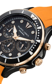 Filippo Loreti Odyssey Rose Gold Regatta Chrono Tiger - Watches.com - 01055