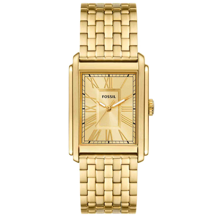 Fossil Carraway Gold SS - Watches.com - FS6009