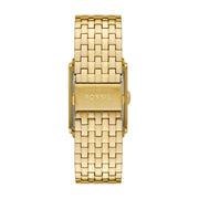 Fossil Carraway Gold SS - Watches.com - FS6009