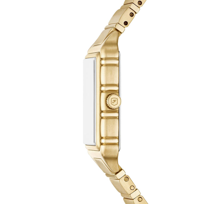 Fossil Raquel Date All Gold SS angled shot picture