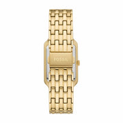 Fossil Raquel Date Gold Mother Of Pearl SS - Watches.com - ES5304