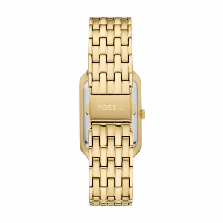 Fossil Raquel Date Gold Mother Of Pearl SS - Watches.com - ES5304