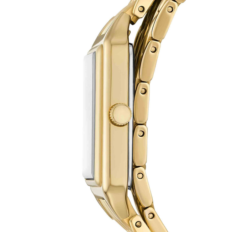 Fossil Raquel Date Gold Wrap SS - Watches.com - ES5302