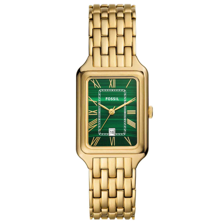 Fossil Raquel Date Malachite SS - Watches.com - ES5341