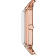 Fossil Raquel Date Rose Gold Brown SS - Watches.com - ES5323