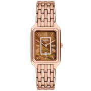 Fossil Raquel Date Rose Gold Brown SS - Watches.com - ES5323