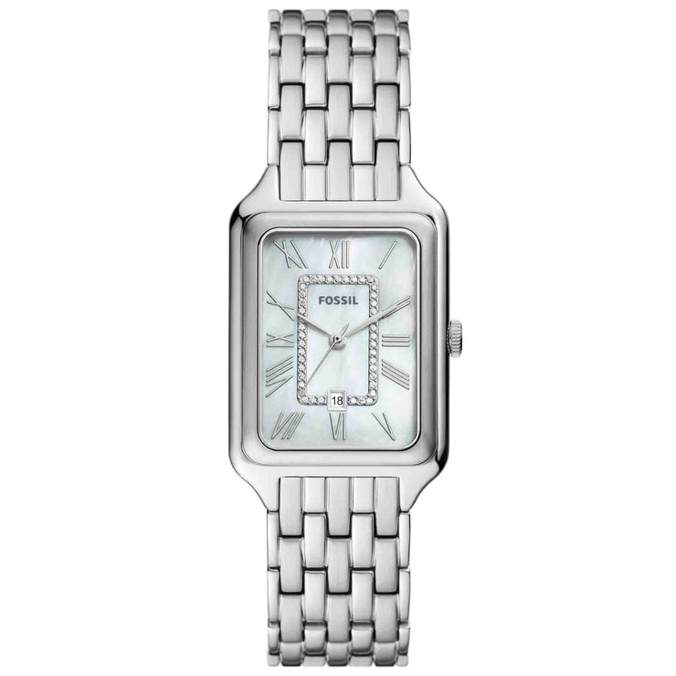 Fossil Raquel Date Silver SS - Watches.com - ES5306