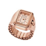 Fossil Raquel Watch Ring Rose Gold SS - Watches.com - ES5345