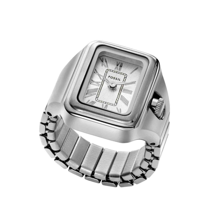 Fossil Raquel Watch Ring Silver SS - Watches.com - ES5344