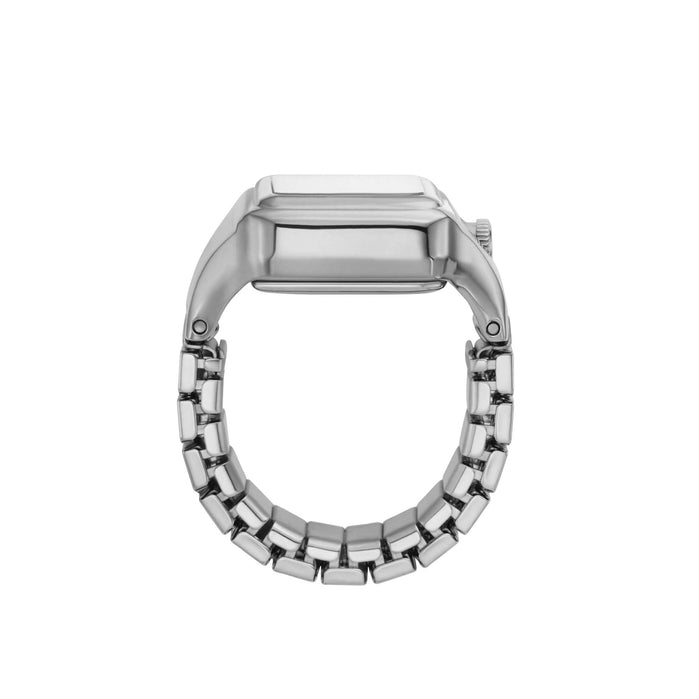 Fossil Raquel Watch Ring Silver SS angled shot picture